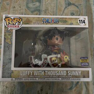 Funko Pop Rides One Piece Luffy with Thousand Sunny Shared Exclusive 114